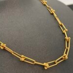 ⁦عقد ذهب عيار 21 الوزن 10.79 جرام⁩ - الصورة ⁦4⁩