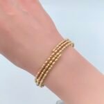 ⁦اسواره مكس ذهب عيار 18 الوزن 3.71 جرام⁩ - الصورة ⁦3⁩