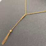 ⁦عقد ذهب عيار 21 الوزن 1.15 جرام⁩ - الصورة ⁦2⁩