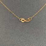 ⁦عقد ذهب عيار 21 الوزن 1.33 جرام⁩ - الصورة ⁦5⁩