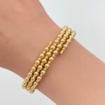 ⁦اسواره ذهب عيار 18 الوزن 4.95 جرام⁩ - الصورة ⁦3⁩