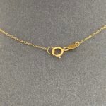 ⁦عقد ذهب عيار 21 الوزن 0.77 جرام⁩ - الصورة ⁦5⁩