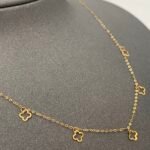 ⁦عقد ذهب عيار 21 الوزن 0.45 جرام⁩ - الصورة ⁦4⁩