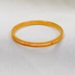 ⁦غويشه ذهب عيار 21 الوزن 7.96 جرام⁩ - الصورة ⁦2⁩