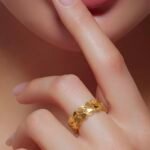 ⁦دبله ذهب عيار 21 الوزن 1.45 جرام⁩ - الصورة ⁦2⁩