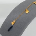 ⁦اسواره ذهب عيار 21 الوزن 2.82 جرام⁩ - الصورة ⁦3⁩