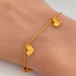 ⁦اسواره ذهب عيار 21 الوزن 2.82 جرام⁩ - الصورة ⁦2⁩