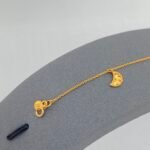 ⁦اسواره ذهب عيار 21 الوزن 2.56 جرام⁩ - الصورة ⁦3⁩