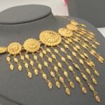 ⁦خناق كرسي جابر ذهب عيار 21 الوزن 9.60 جرام⁩ - الصورة ⁦5⁩