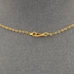 ⁦خناق كرسي جابر ذهب عيار 21 الوزن 9.60 جرام⁩ - الصورة ⁦6⁩