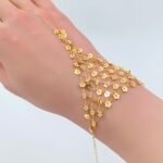 ⁦كف ذهب عيار 21 الوزن 3.46 جرام⁩ - الصورة ⁦2⁩