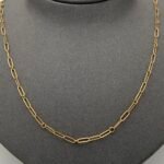 ⁦عقد ذهب عيار 18 الوزن 3.14 جرام⁩ - الصورة ⁦4⁩