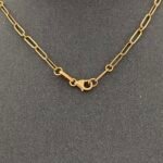 ⁦عقد ذهب عيار 18 الوزن 3.14 جرام⁩ - الصورة ⁦5⁩