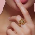 ⁦خاتم ذهب عيار 21 الوزن 3.12 جرام⁩ - الصورة ⁦2⁩