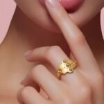 ⁦خاتم ذهب عيار 21 الوزن 1.77 جرام⁩ - الصورة ⁦2⁩
