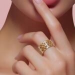 ⁦خاتم ذهب عيار 21 الوزن 2.58 جرام⁩ - الصورة ⁦2⁩