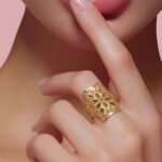 ⁦خاتم ذهب عيار 21 الوزن 2.36 جرام قطعة مميزة تضيف حضورًا لافتًا⁩ - الصورة ⁦2⁩