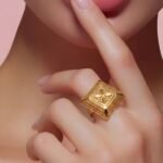 ⁦خاتم ذهب عيار 21 الوزن 2.75 جرام⁩ - الصورة ⁦2⁩