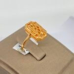 ⁦خاتم ذهب عيار 21 الوزن 2.25 جرام⁩ - الصورة ⁦2⁩