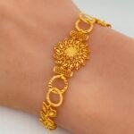 ⁦اسواره ذهب عيار 21 الوزن 5.90 جرام⁩ - الصورة ⁦3⁩