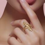 ⁦خاتم ذهب عيار 21 الوزن 2.70 جرام⁩ - الصورة ⁦2⁩