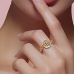 ⁦خاتم ذهب عيار 21 وزن 1.65 جرام لمظهر جذاب يعكس أناقتك الخاصة⁩ - الصورة ⁦2⁩