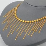 ⁦خناق ذهب عيار 21 الوزن 14.04 جرام⁩ - الصورة ⁦4⁩