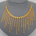 ⁦خناق ذهب عيار 21 الوزن 14.04 جرام⁩ - الصورة ⁦6⁩