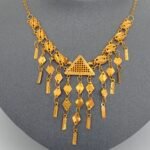 ⁦خناق ذهب عيار 21 الوزن 16.61 جرام⁩ - الصورة ⁦3⁩