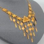 ⁦خناق ذهب عيار 21 الوزن 16.61 جرام⁩ - الصورة ⁦2⁩