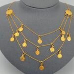 ⁦خناق ذهب عيار 21 الوزن 9.44 جرام⁩ - الصورة ⁦3⁩