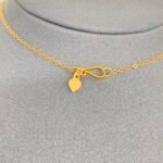 ⁦خناق ذهب عيار 21 الوزن 9.44 جرام⁩ - الصورة ⁦2⁩