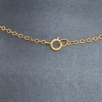 ⁦خناق ذهب عيار 21 الوزن 14.04 جرام⁩ - الصورة ⁦2⁩