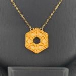 ⁦طقم ذهب عيار 21 الوزن 8.10 جرام⁩ - الصورة ⁦2⁩