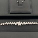 ⁦طقم ابيض ذهب عيار 18 الوزن 19.06 جرام⁩ - الصورة ⁦4⁩