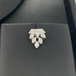 ⁦طقم ابيض ذهب عيار 18 الوزن 16.26 جرام⁩ - الصورة ⁦3⁩