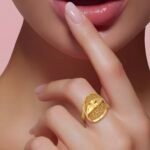 ⁦خاتم ذهب عيار 21 الوزن 2.28 جرام قطعة راقية تناسب جميع المناسبات⁩ - الصورة ⁦2⁩