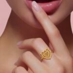 ⁦خاتم ذهب عيار 21 الوزن 1.33 جرام⁩ - الصورة ⁦2⁩