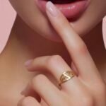 ⁦خاتم ذهب عيار 21 الوزن 0.64 جرام⁩ - الصورة ⁦2⁩