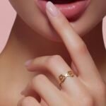 ⁦خاتم ذهب عيار 21 الوزن 0.63 جرام⁩ - الصورة ⁦2⁩