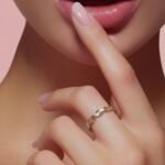 ⁦خاتم ذهب عيار 21 الوزن 0.76 جرام⁩ - الصورة ⁦2⁩