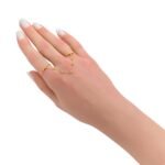 كف اوتار ذهب عيار 21 الوزن 1.30 جرام