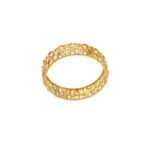 دبله ذهب عيار 21 الوزن 1.34 جرام