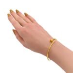 اسواره ذهب عيار 21 الوزن 5.35 جرام