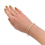 اسواره ذهب عيار 18 الوزن 6.35 جرام