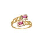 خاتم ذهب عيار 21 الوزن 1.49 جرام