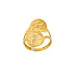 خاتم ذهب عيار 21 الوزن 2.71 جرام