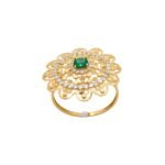 خاتم ذهب عيار 21 الوزن 2.80 جرام