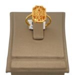 خاتم ذهب عيار 21 الوزن 2.25 جرام