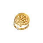 خاتم دوريكا ذهب عيار 21 الوزن 4.41 جرام